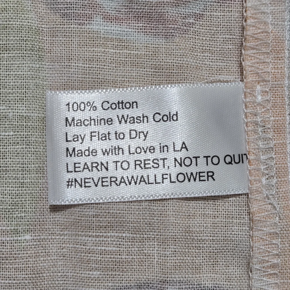 NEVER A WALLFLOWER Tropical Print Tiered Maxi Skirt Button Down Cotton Size XL - Picture 9 of 10